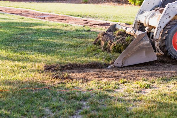 Yard Drainage Grading in West Chester