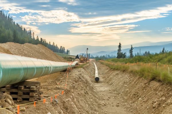 Pipeline Excavation in West Chester