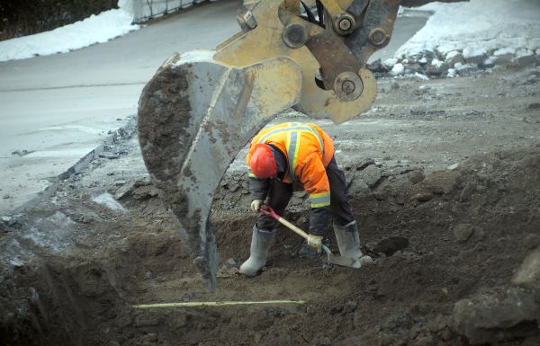 Drain Excavation in West Chester