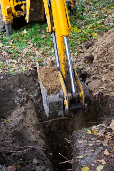 Sewer Tank Excavation in West Chester