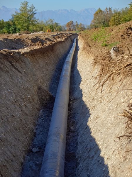 Gas Pipe Trenching in West Chester