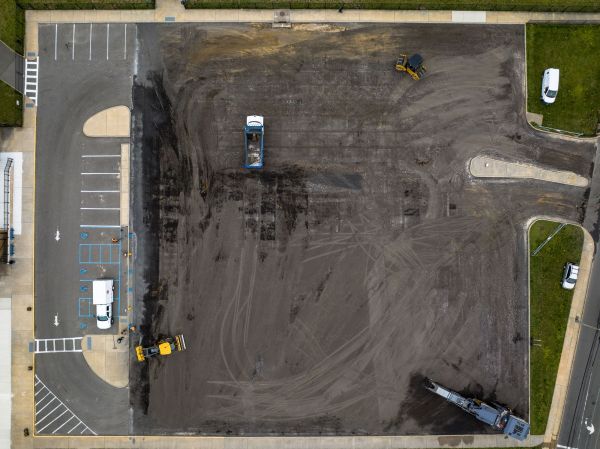 Parking Lot Excavation in West Chester
