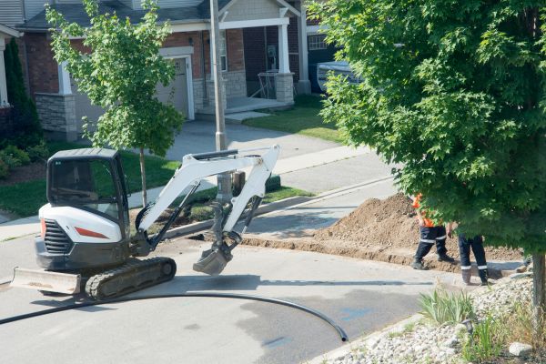 Electrical Line Trenching in West Chester