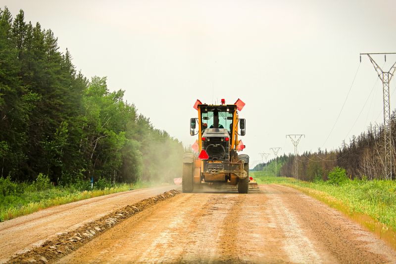 Unpaved Road Grading